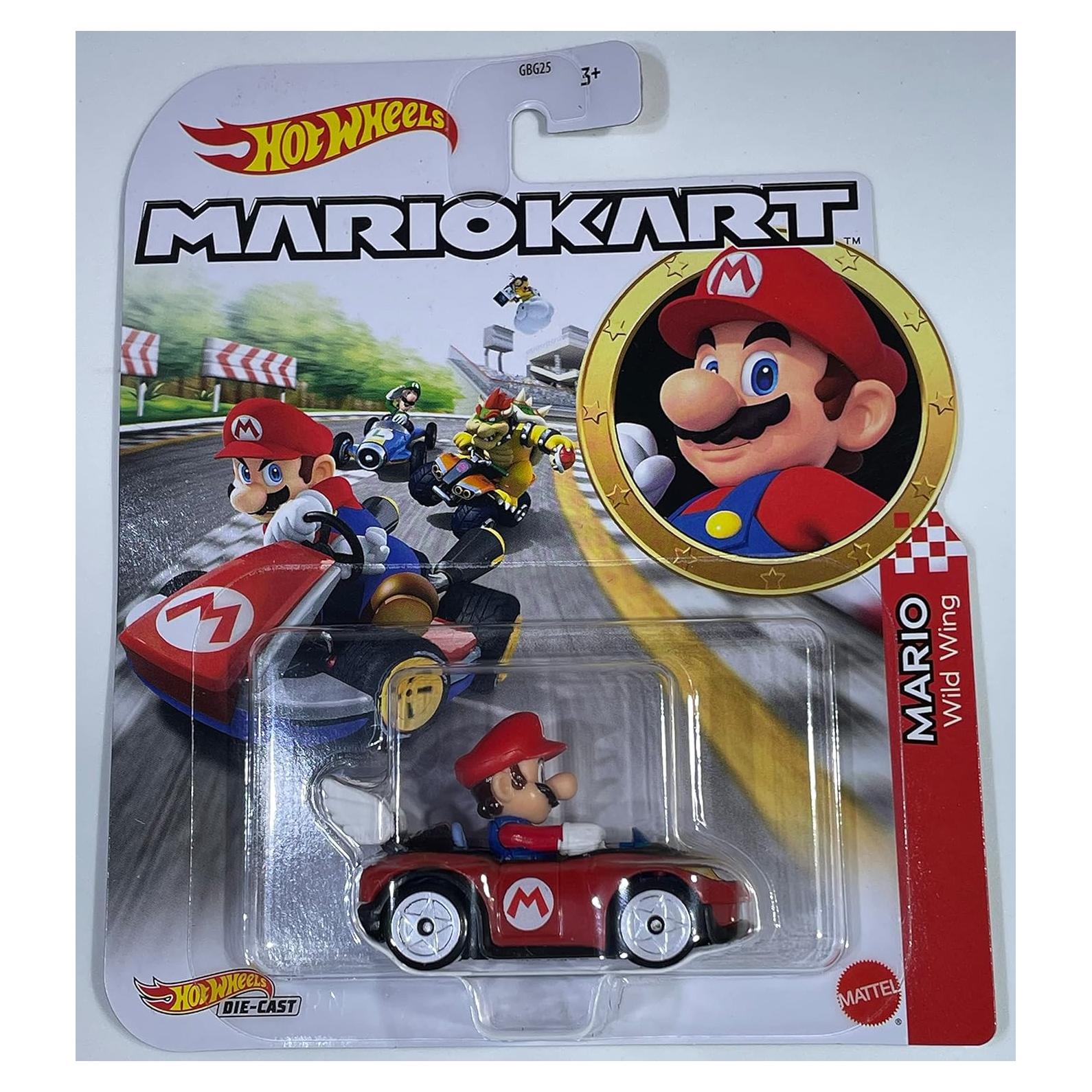Hot Wheels Mario Kart Wild Wing 1:64 Die Cast Nuevo Mint