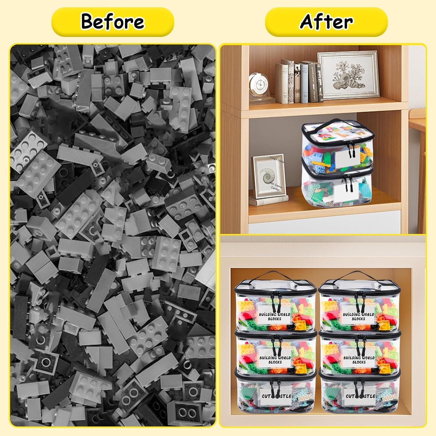 Bolsa Organizador de Juguetes Tesuko 6PCS PVC Impermeable