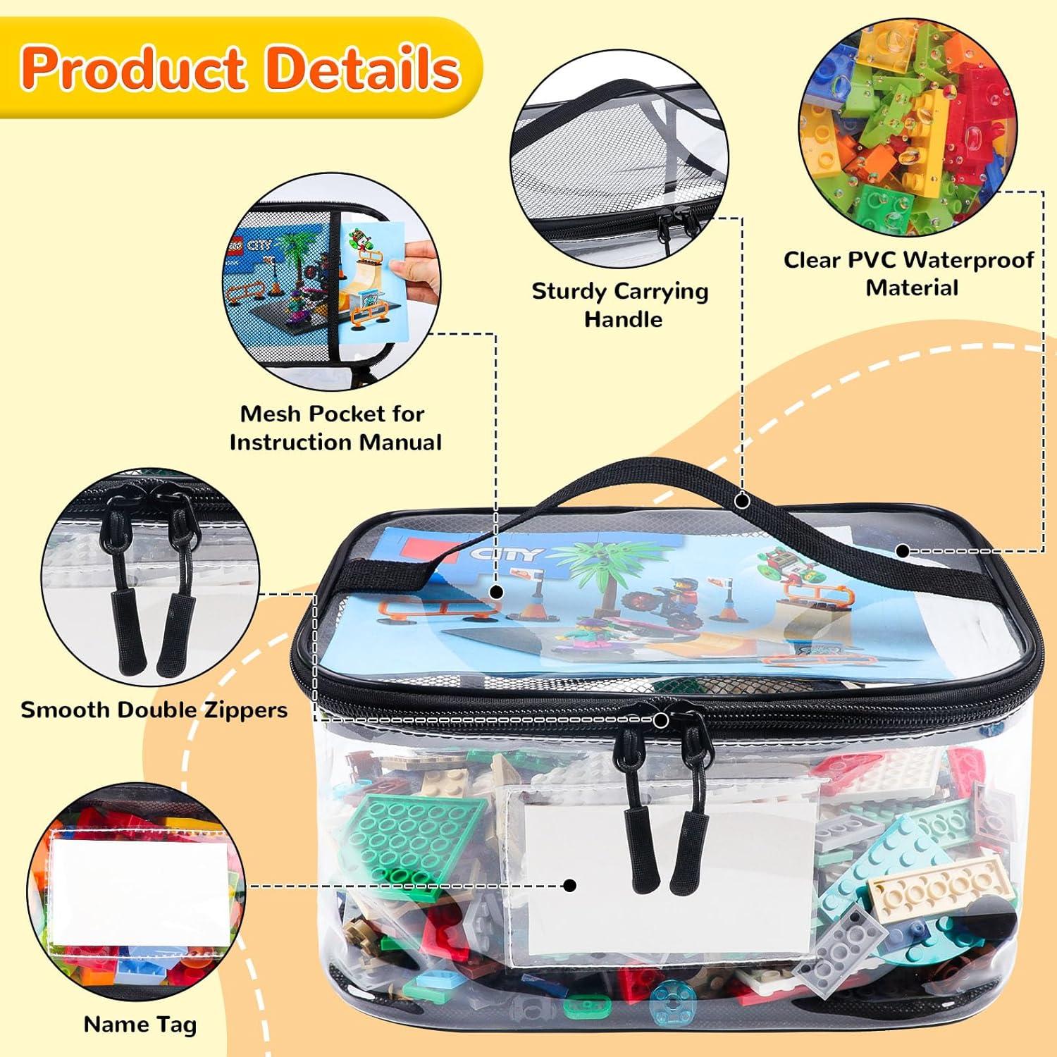 Bolsa Organizador de Juguetes Tesuko 6PCS PVC Impermeable