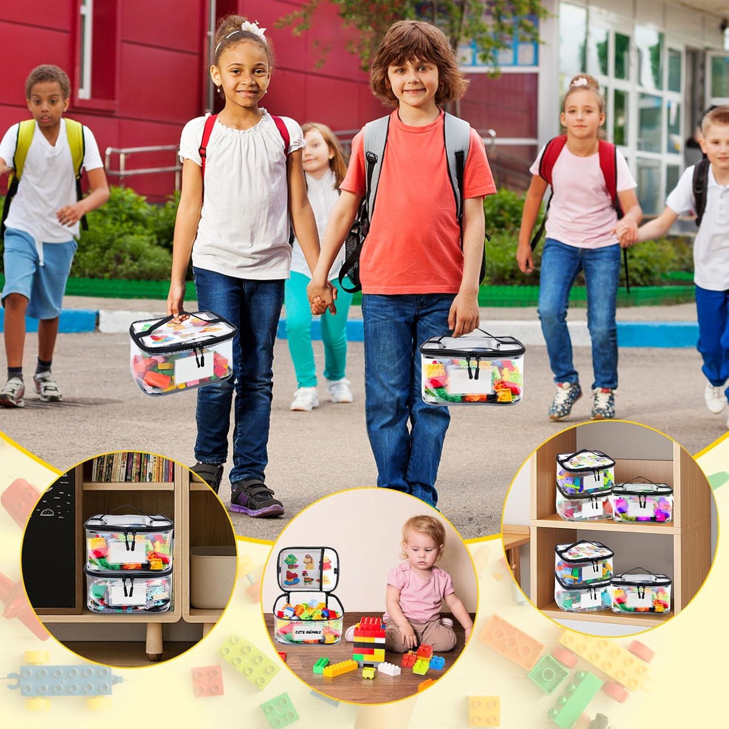 Bolsa Organizador de Juguetes Tesuko 6PCS PVC Impermeable