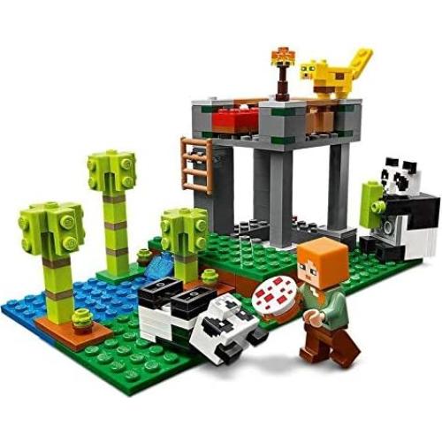 LEGO Minecraft La Guardería de Pandas 21158 - 204 Piezas