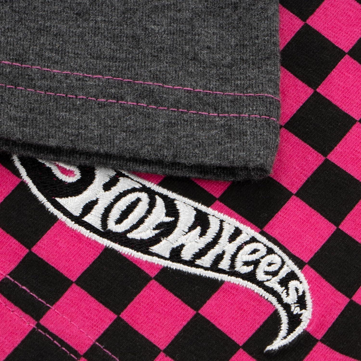 Conjunto camiseta y pantalones cortos Hot Wheels para niñas 8 años