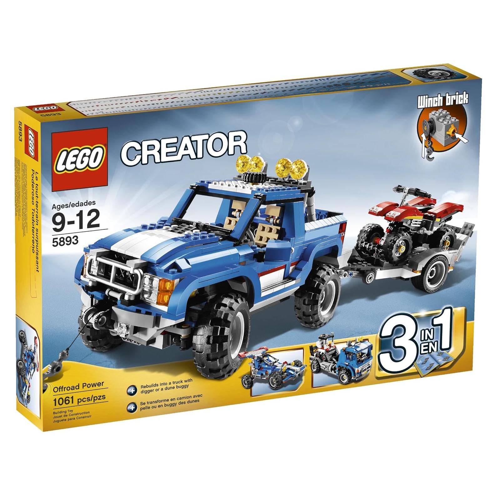 LEGO Todoterreno Offroad Power 5893 - 1061 Piezas