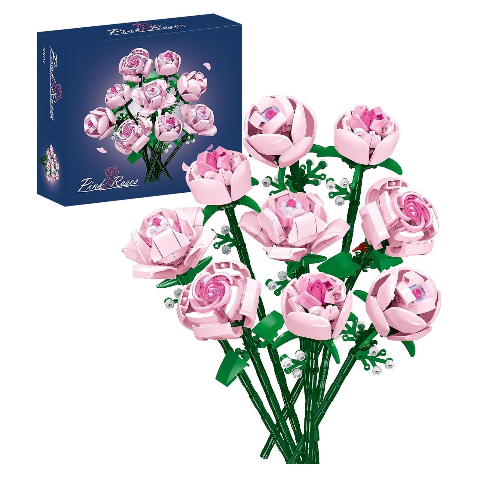 Juego de Construcción de Flores CHUANGPIN 741 Piezas