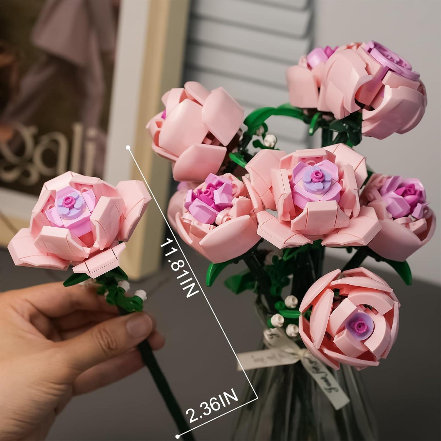 Juego de Construcción de Flores CHUANGPIN 741 Piezas