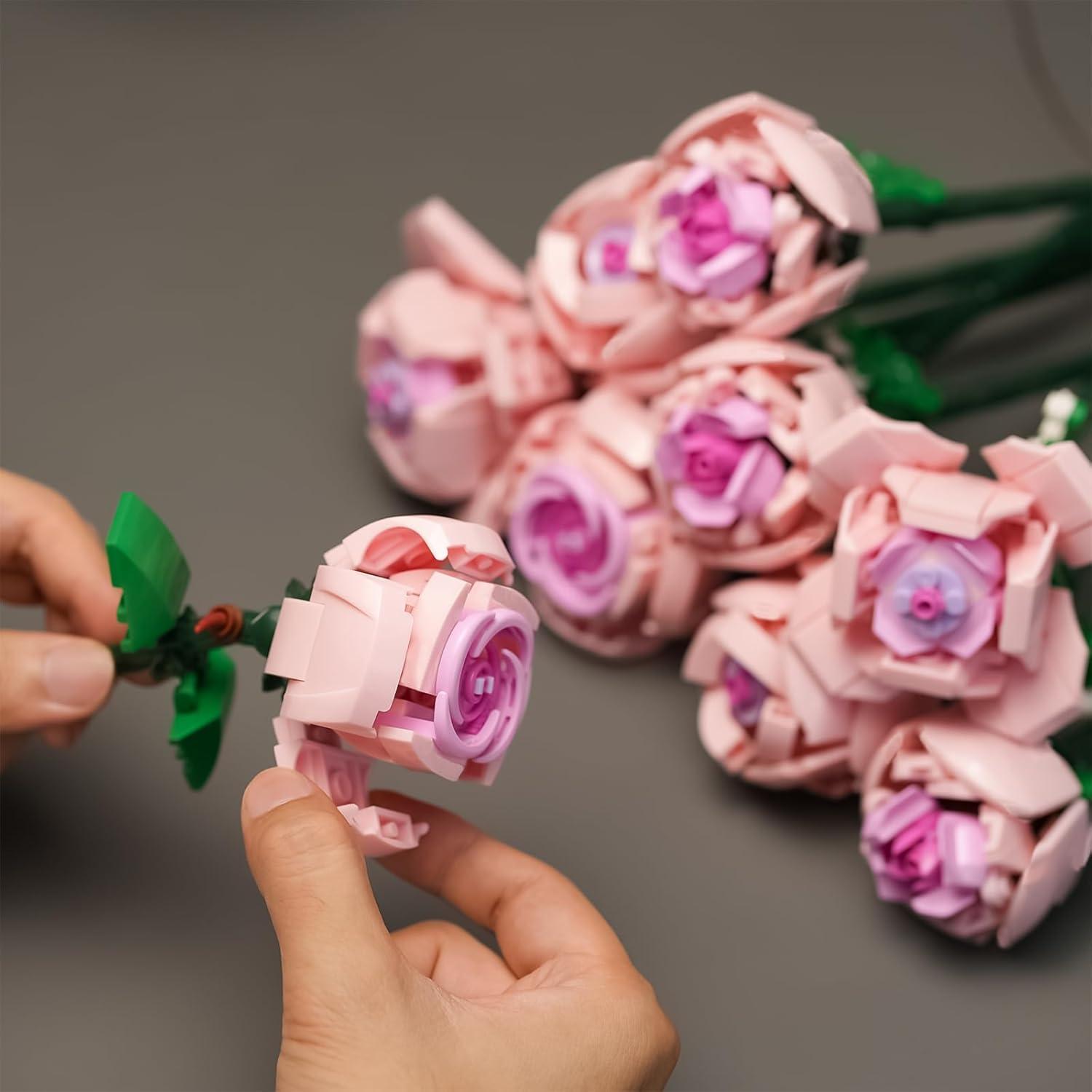 Juego de Construcción de Flores CHUANGPIN 741 Piezas