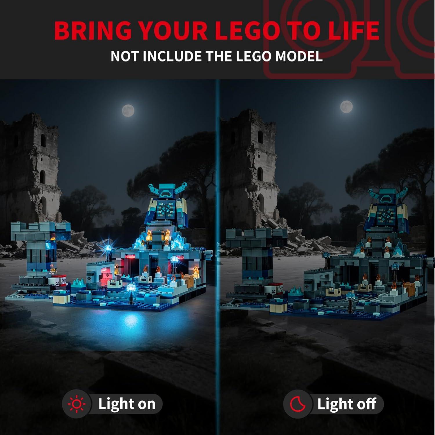 Kit de Luz LED BRIKSMAX para Lego 21246 - La Batalla del Profundo Oscuro