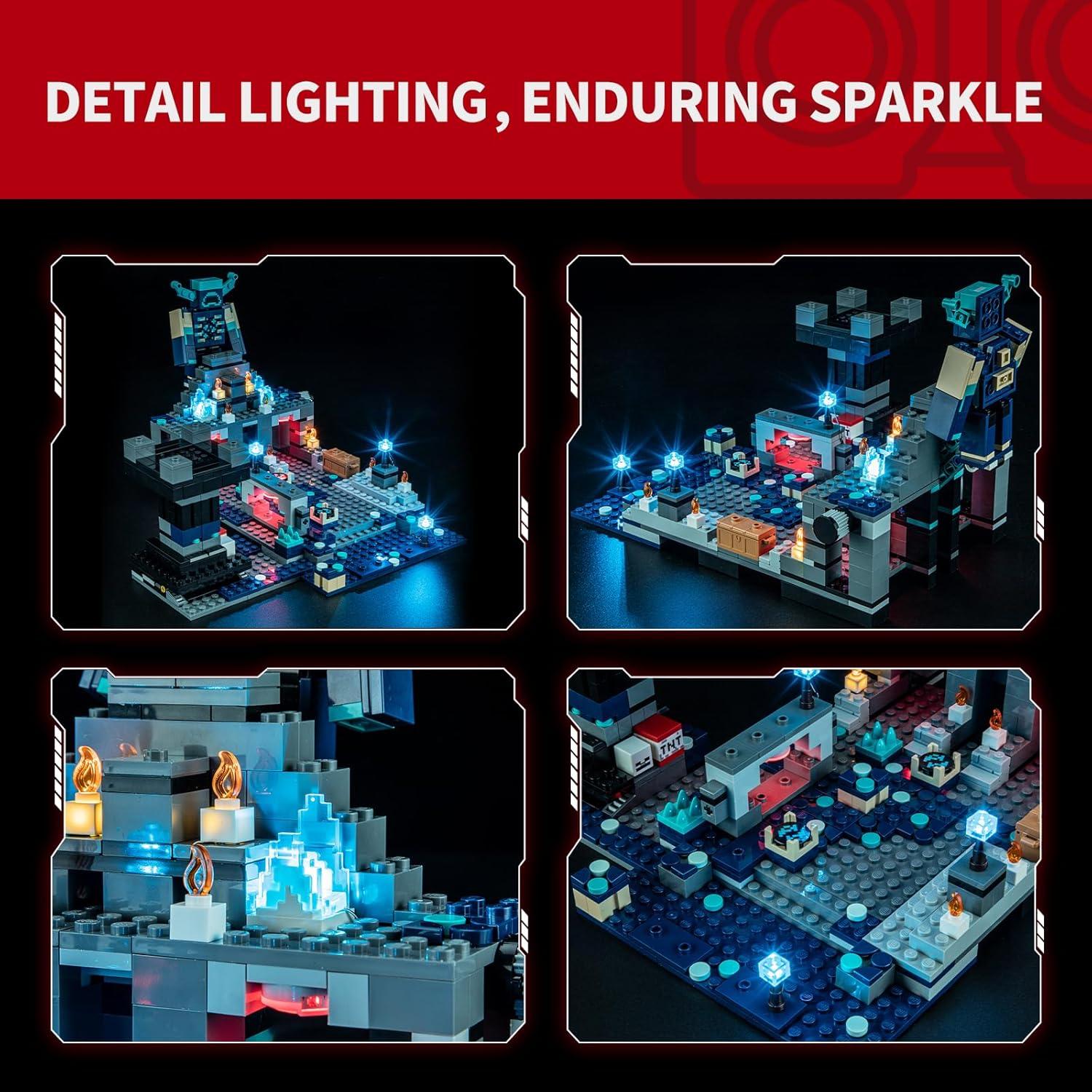 Kit de Luz LED BRIKSMAX para Lego 21246 - La Batalla del Profundo Oscuro