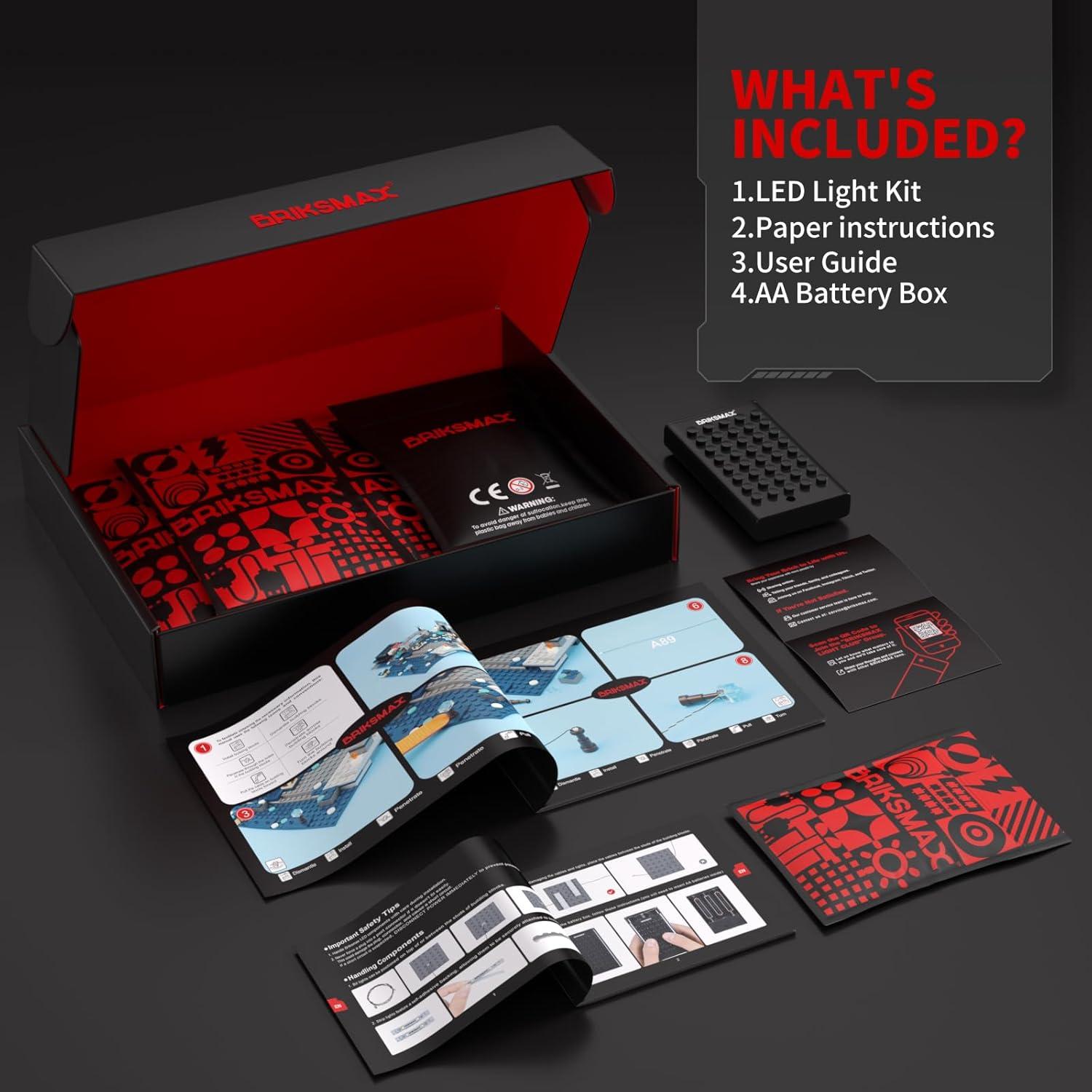 Kit de Luz LED BRIKSMAX para Lego 21246 - La Batalla del Profundo Oscuro