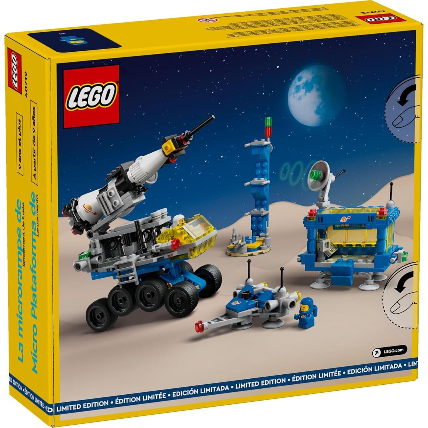 LEGO Micro Lanzadera de Cohetes 40712 - 325 Piezas Juguete