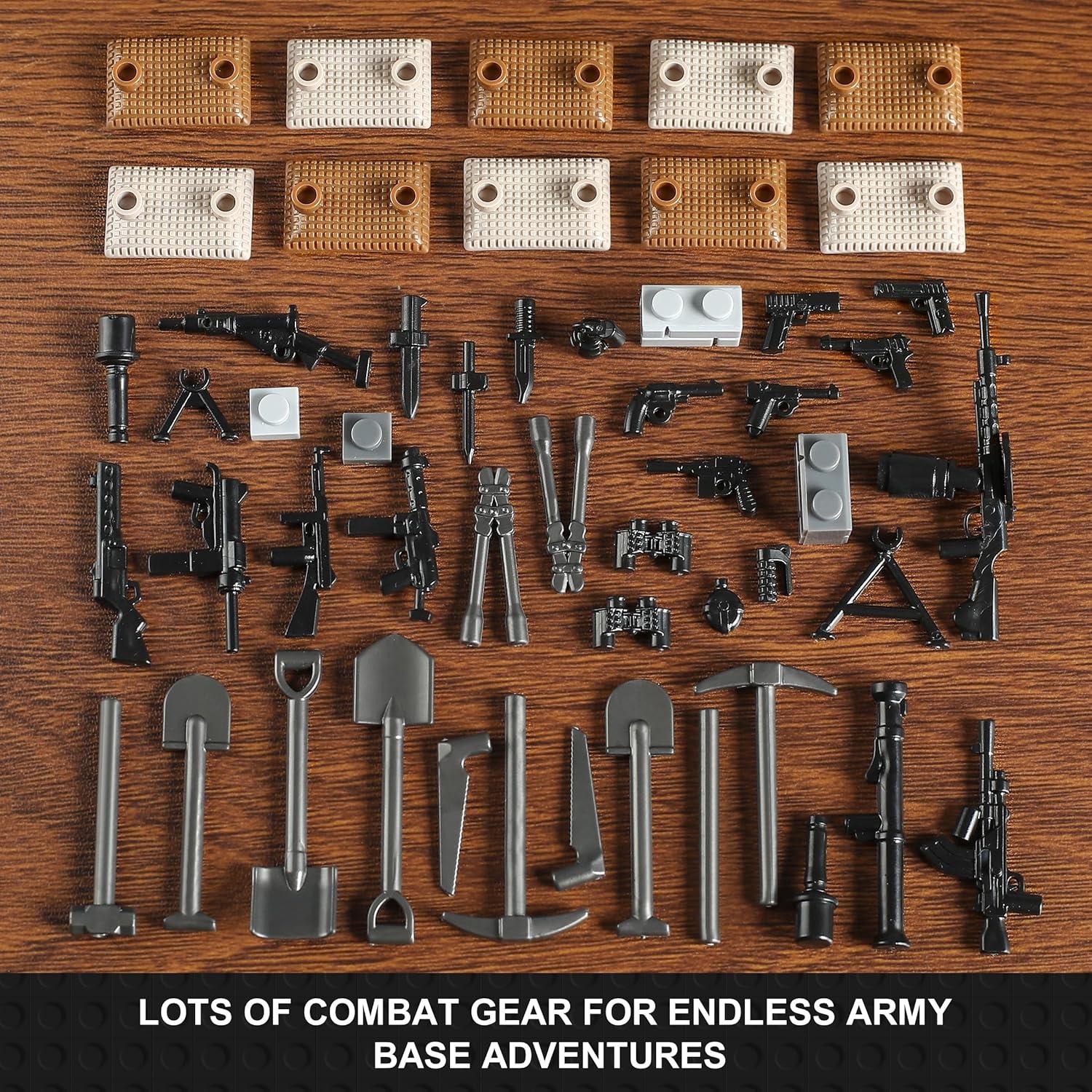 Juguete de Construcción Militar MISTBUY - Tanques WWII 1452 Piezas