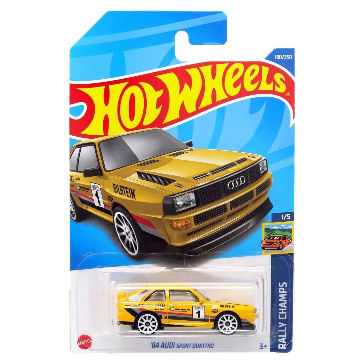 Hot Wheels Audi Sport Quattro 1:64 Mattel Rally Champs