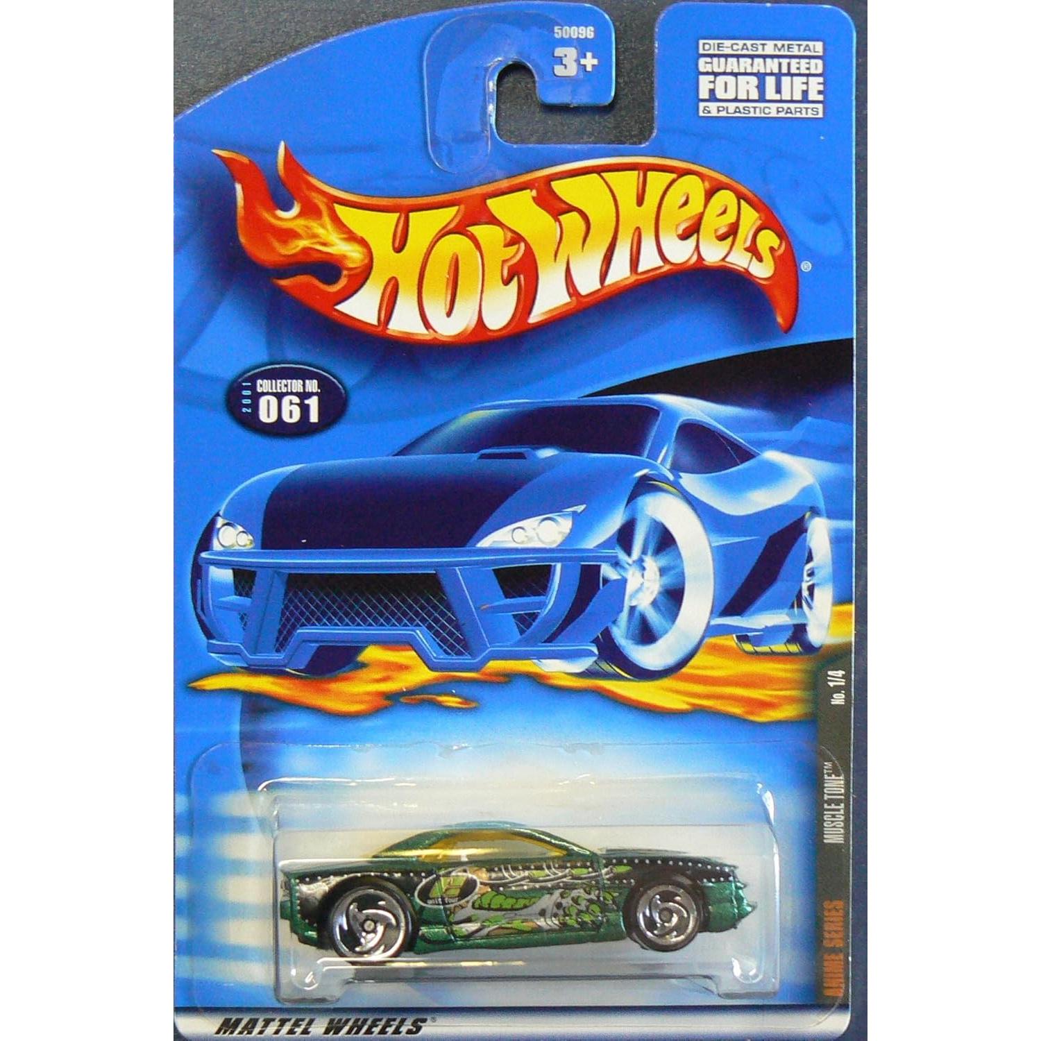 Coche de Metal Hot Wheels Anime Tono Muscular 1:14