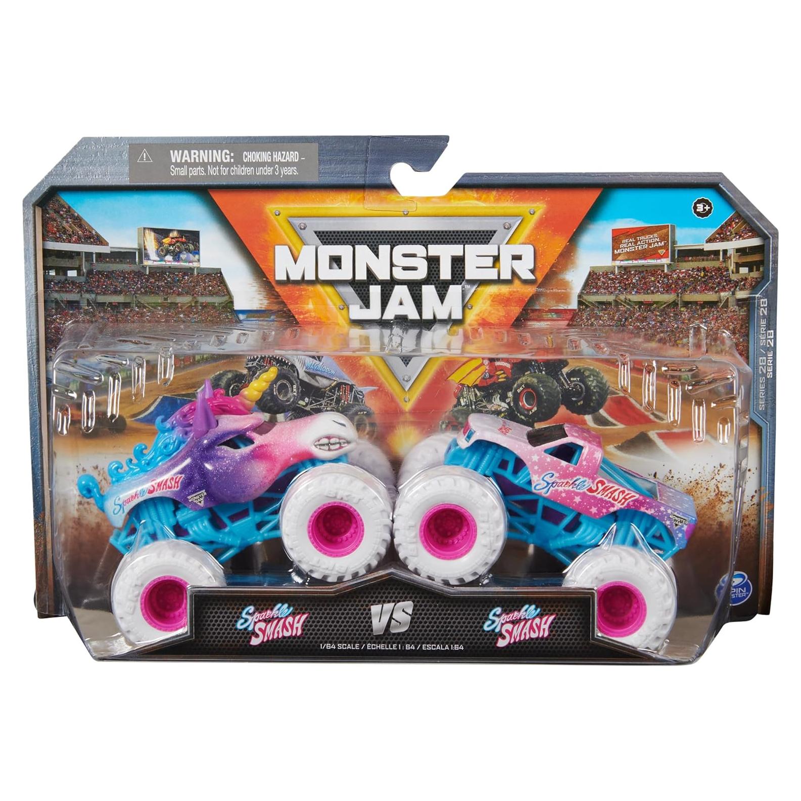 Monster Jam Paquete 2 Camiones Monstruo 1:64 Spin Master