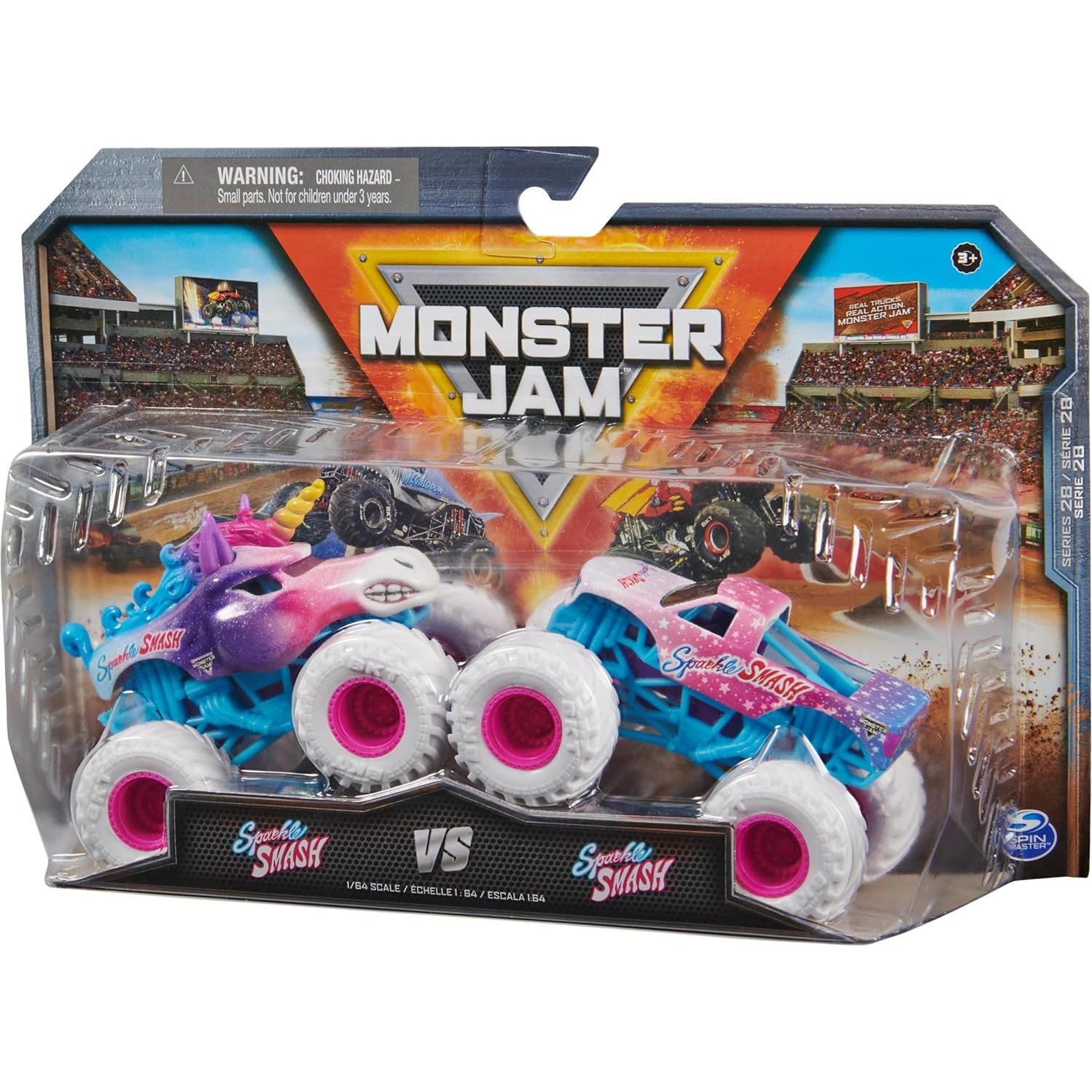 Monster Jam Paquete 2 Camiones Monstruo 1:64 Spin Master