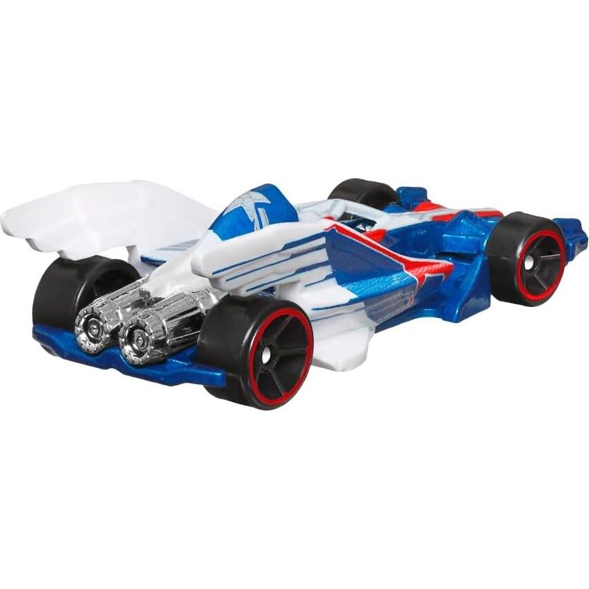 Hot Wheels Marvel Paquete 2 Autos Capitán América y Marvel