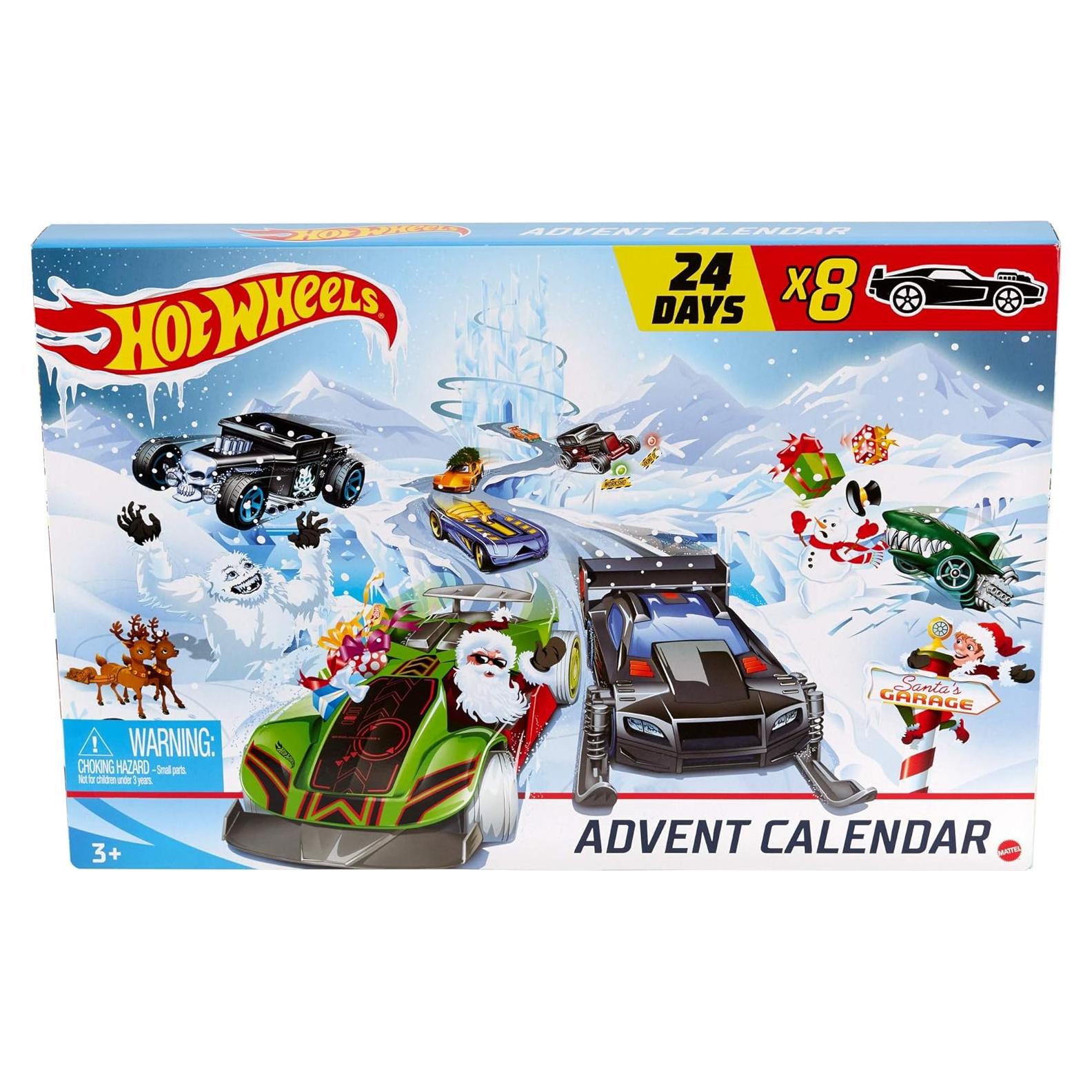 Calendario de Adviento Hot Wheels 24 Días Sorpresas Navidad