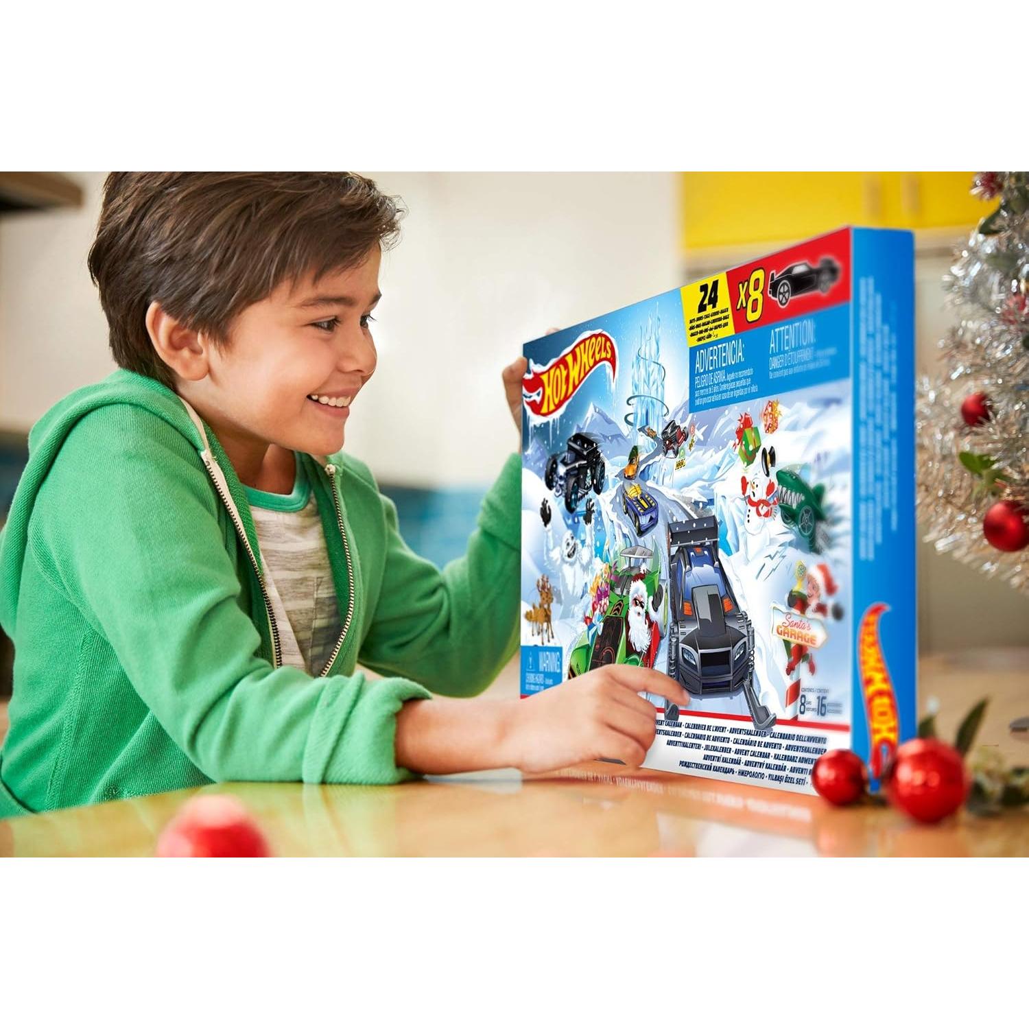 Calendario de Adviento Hot Wheels 24 Días Sorpresas Navidad