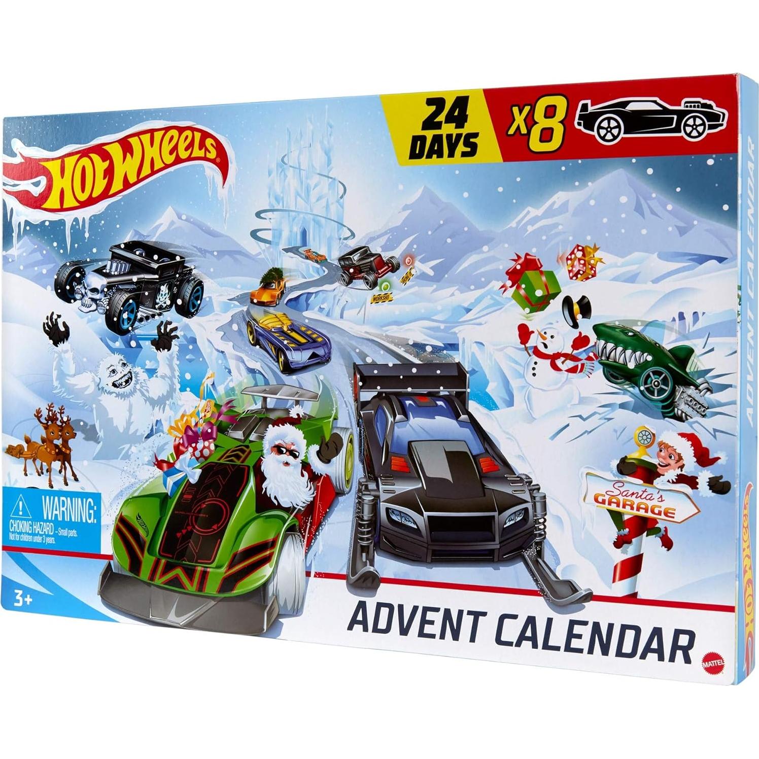 Calendario de Adviento Hot Wheels 24 Días Sorpresas Navidad