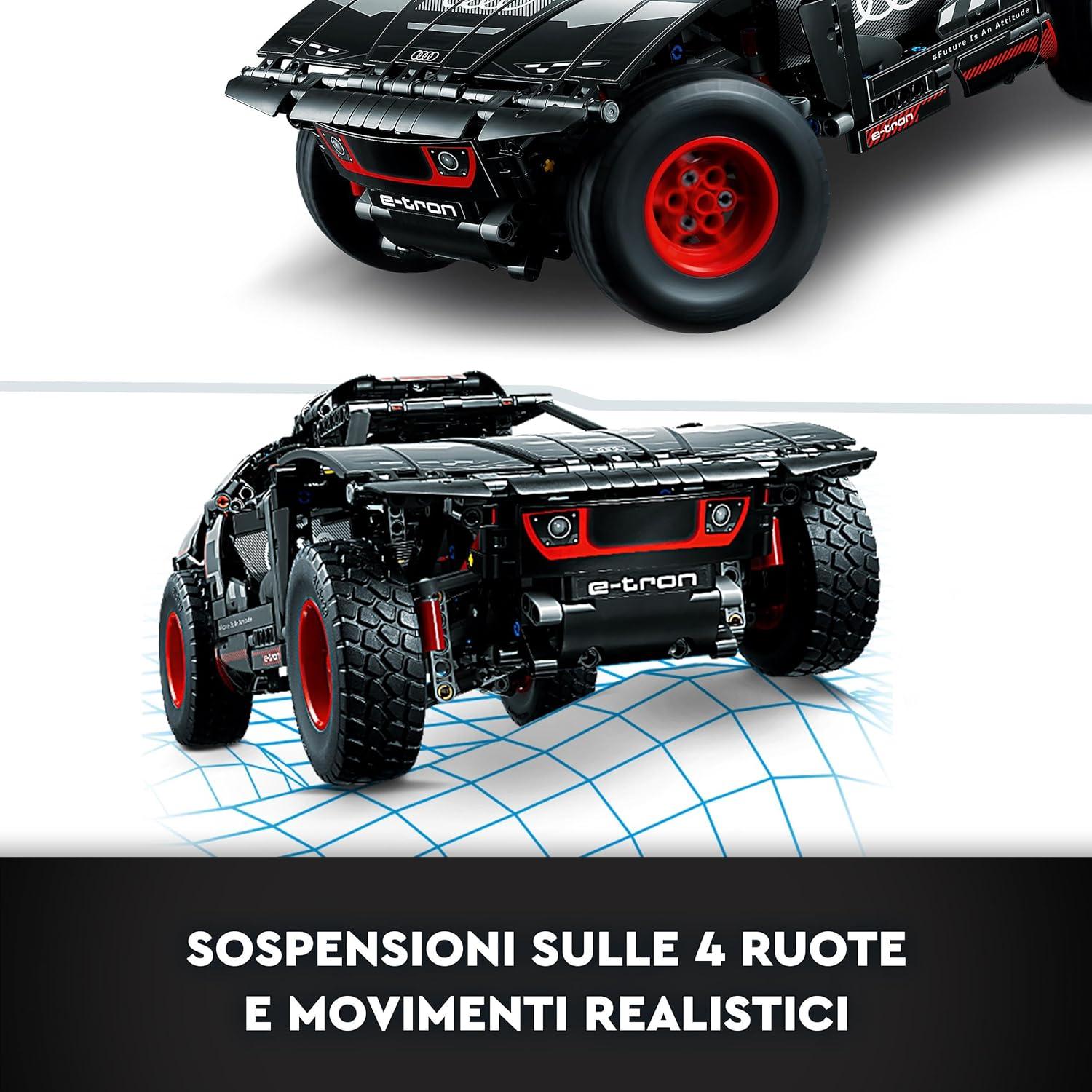 LEGO Technic Audi RS Q e-tron 42160 - Kit de Construcción 914 Piezas