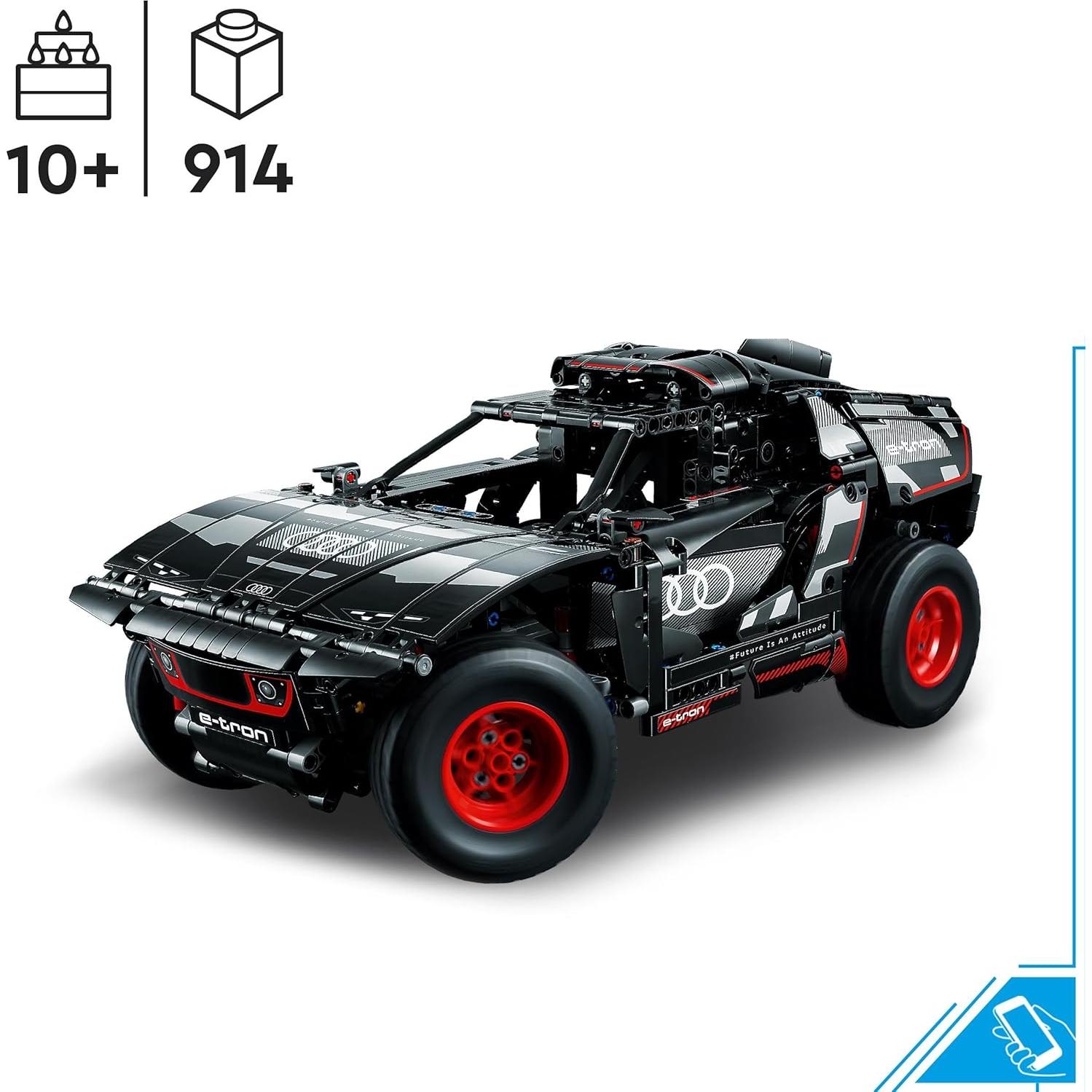 LEGO Technic Audi RS Q e-tron 42160 - Kit de Construcción 914 Piezas