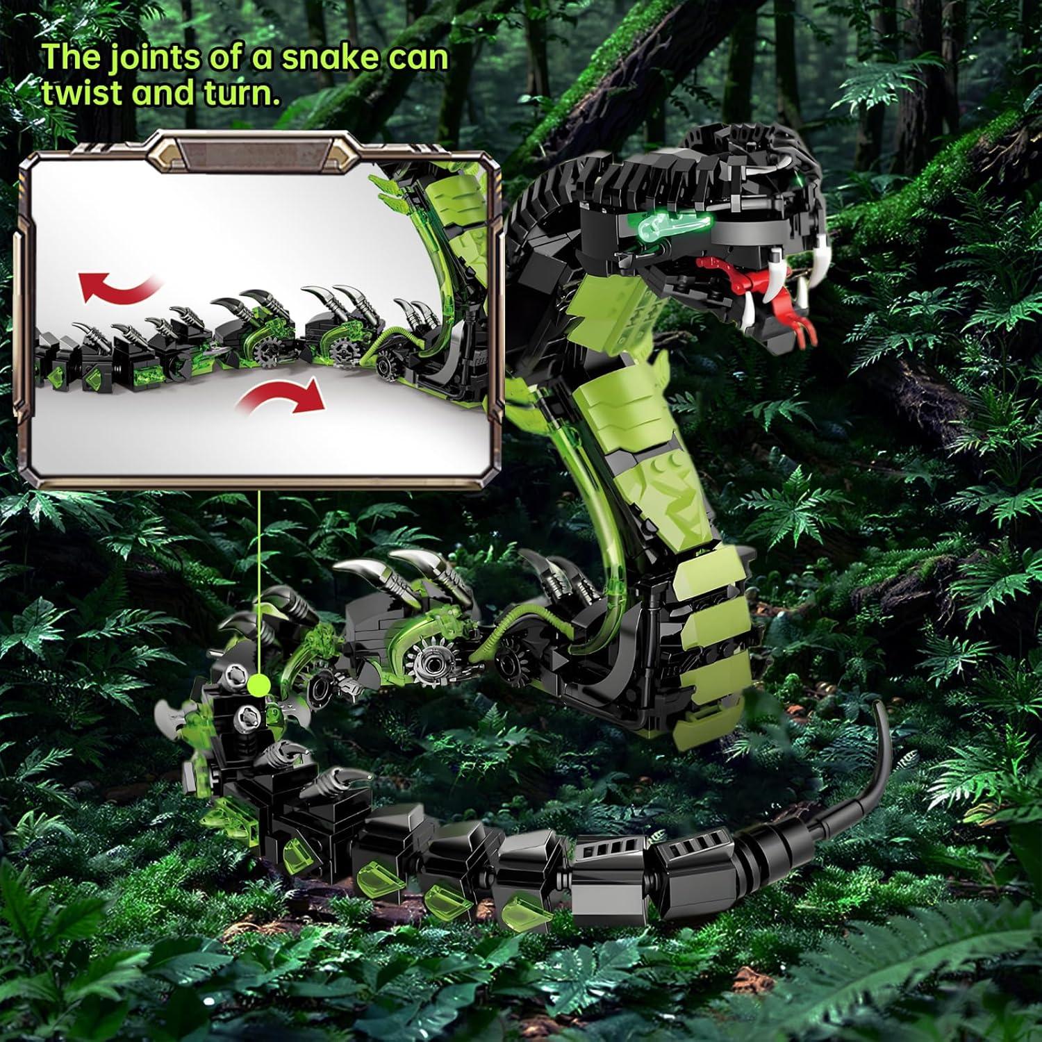 Juego de Bloques de Construcción Cobra Mecánica HJPLPXH 0.68 kg