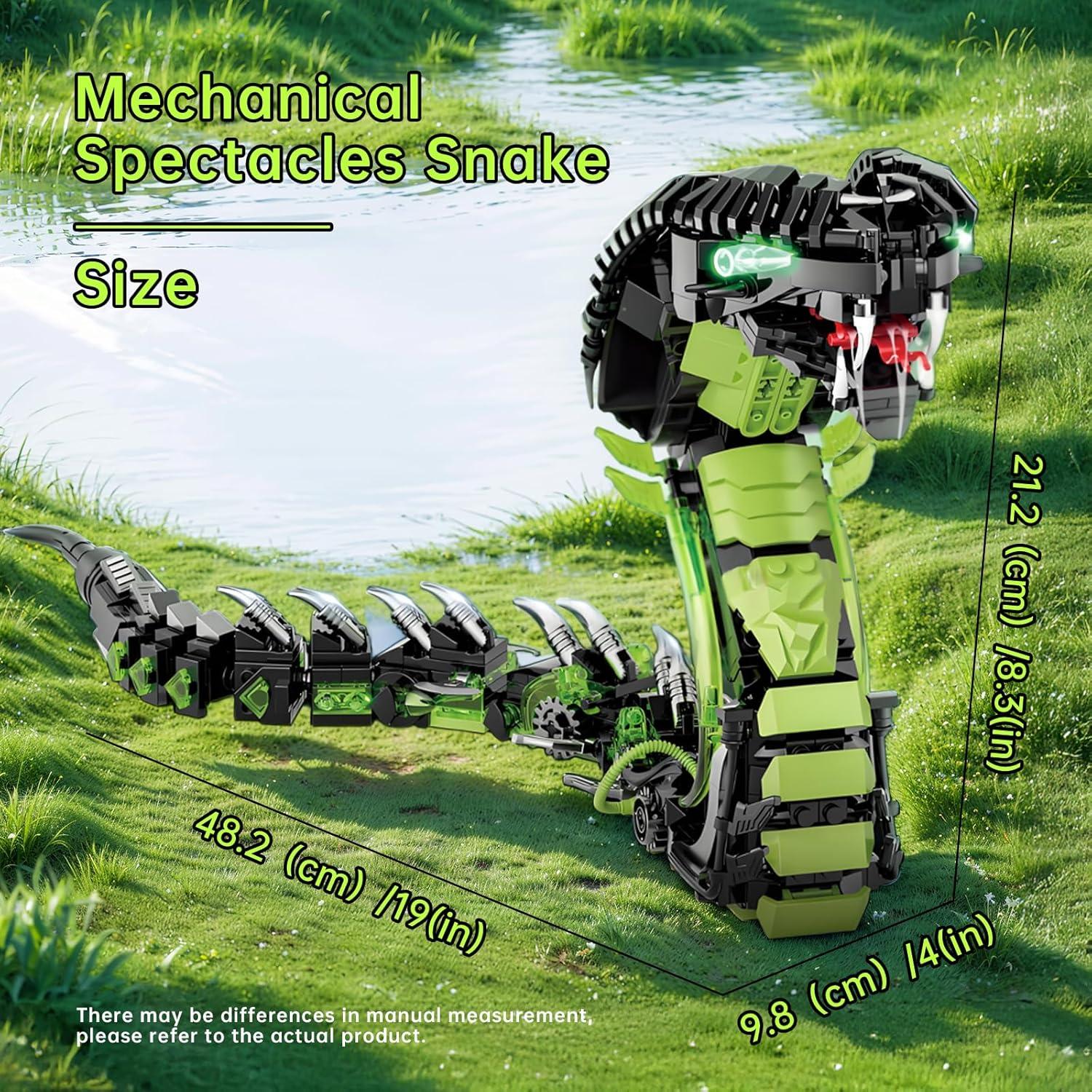 Juego de Bloques de Construcción Cobra Mecánica HJPLPXH 0.68 kg