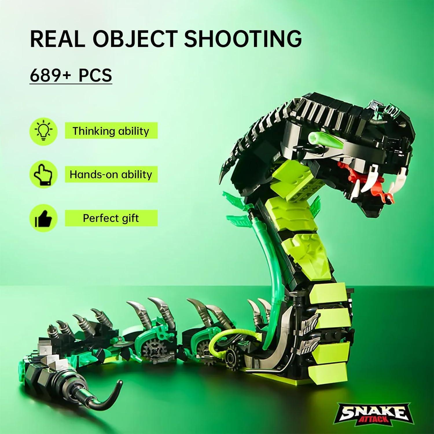 Juego de Bloques de Construcción Cobra Mecánica HJPLPXH 0.68 kg