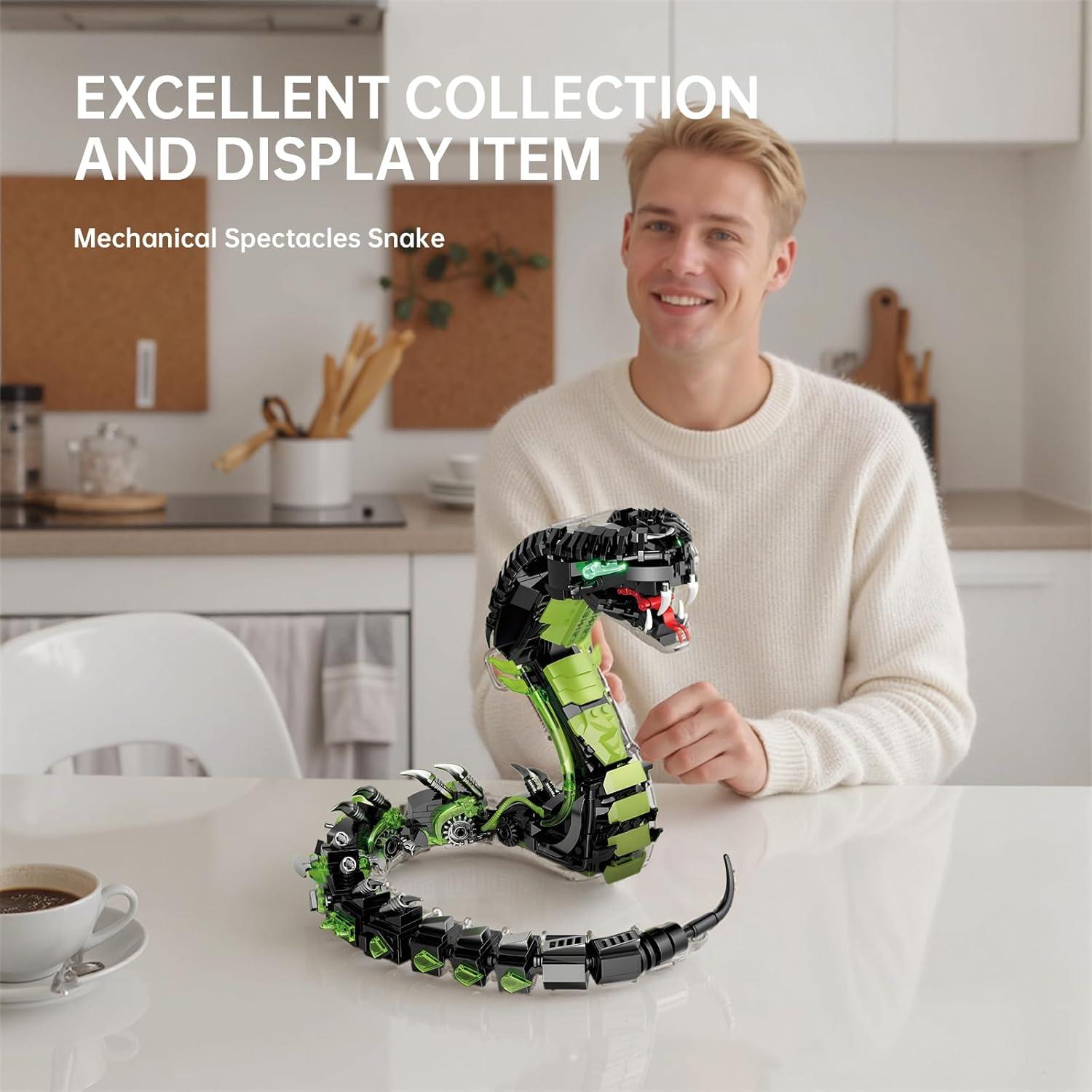 Juego de Bloques de Construcción Cobra Mecánica HJPLPXH 0.68 kg