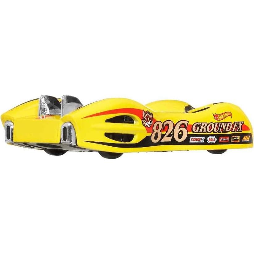 Hot Wheels Serie Plateada Salt Fiat Racers - Juguete 7.5 cm