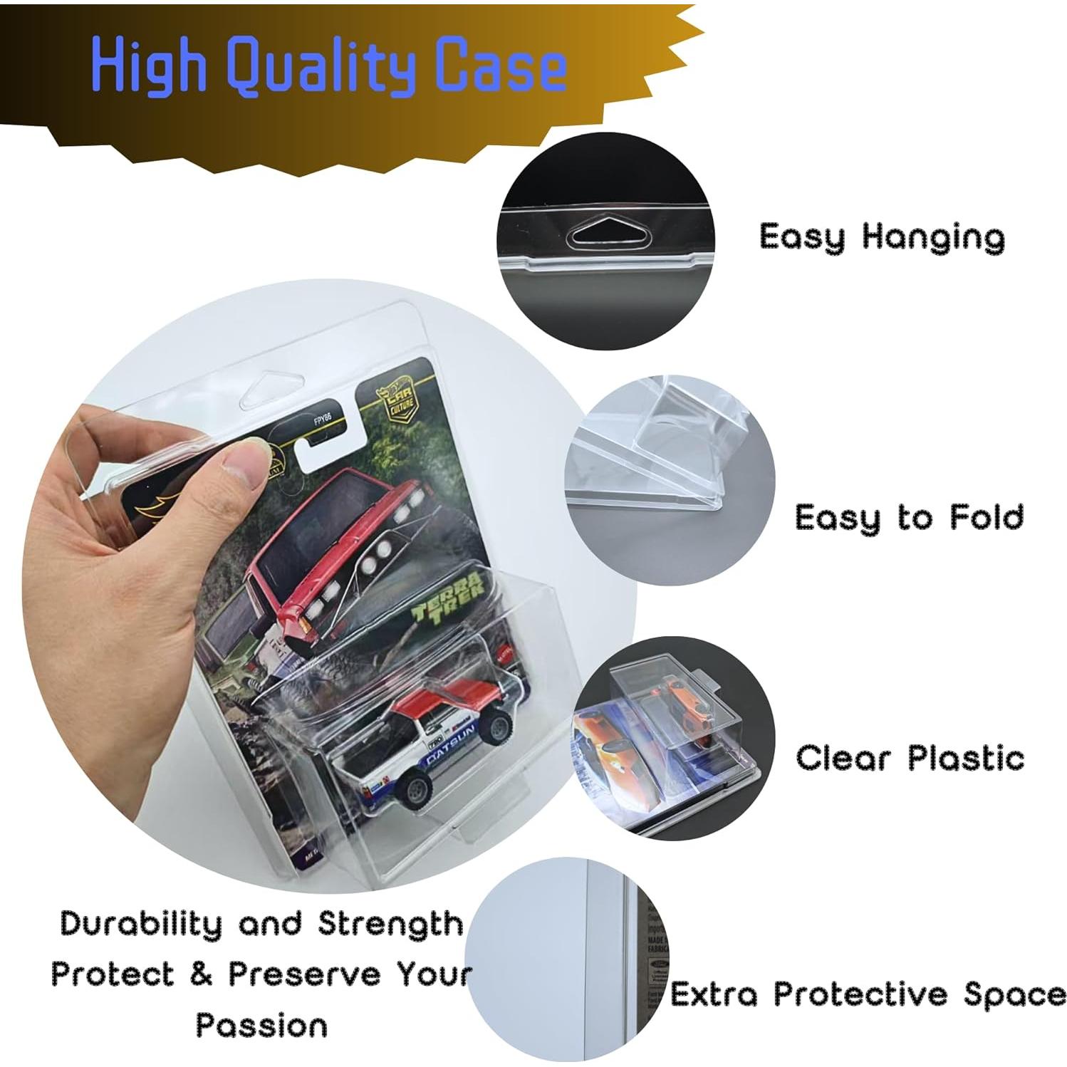 30 Fundas Protectores Premium para Hot Wheels - THINNGEN