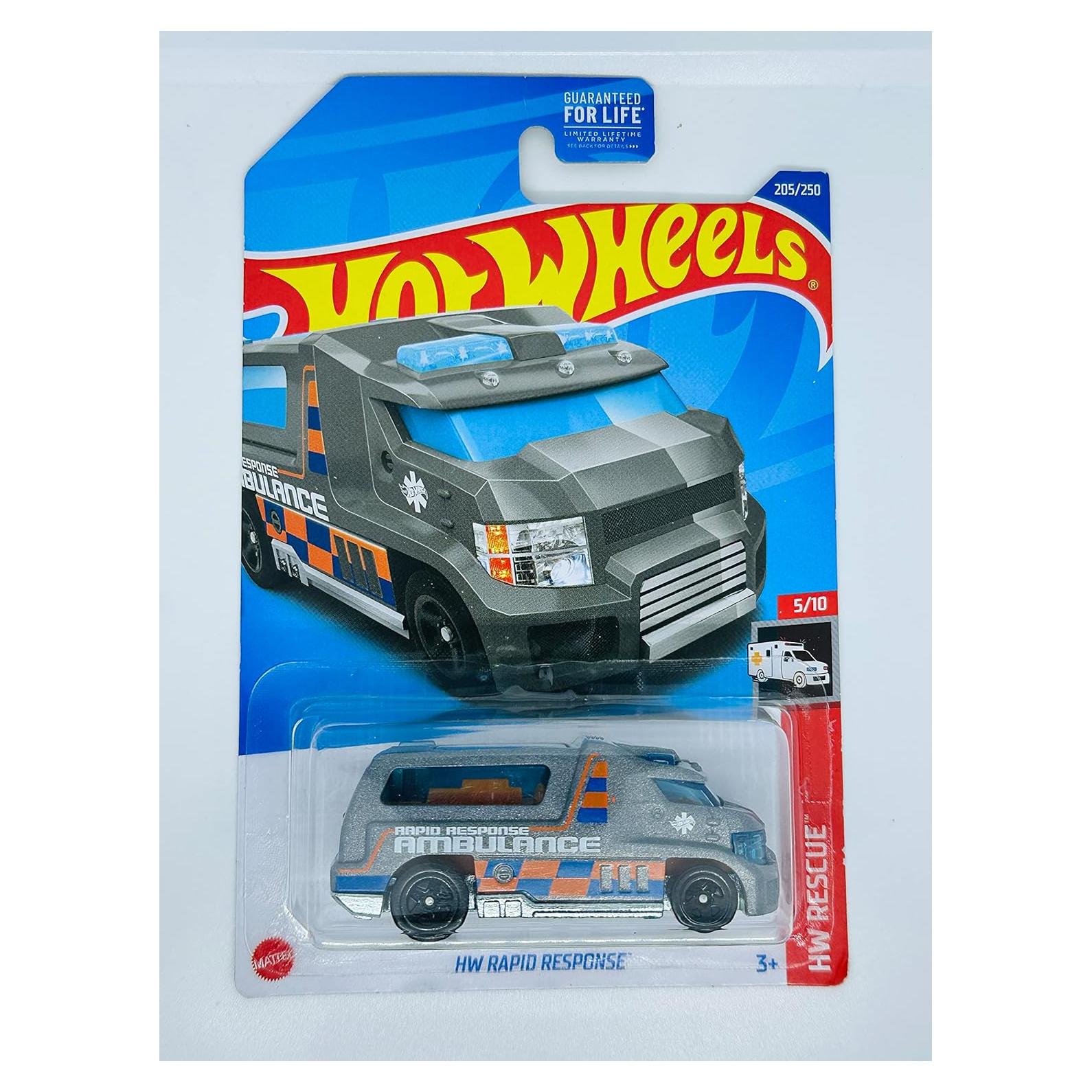 Hot Wheels HW Respuesta Rápida Gris 1:64 - Nuevo Sellado