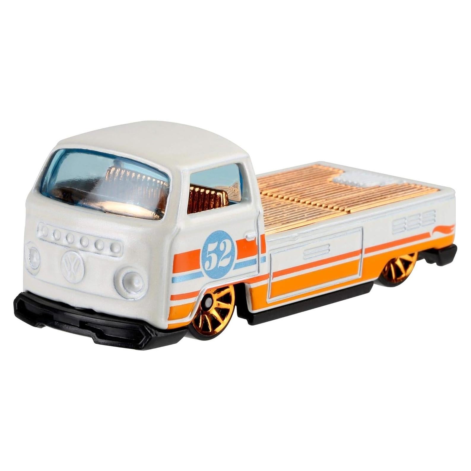 Hot Wheels Volkswagen T2 Pickup Perla y Cromo 2020