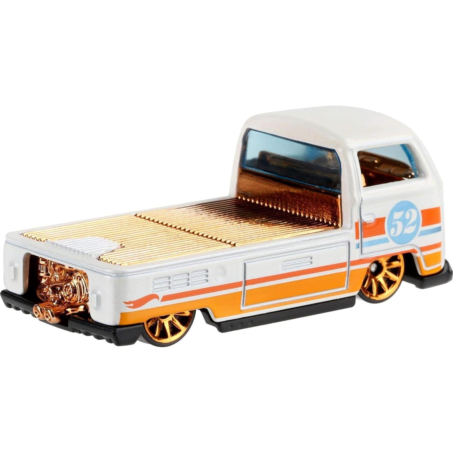 Hot Wheels Volkswagen T2 Pickup Perla y Cromo 2020