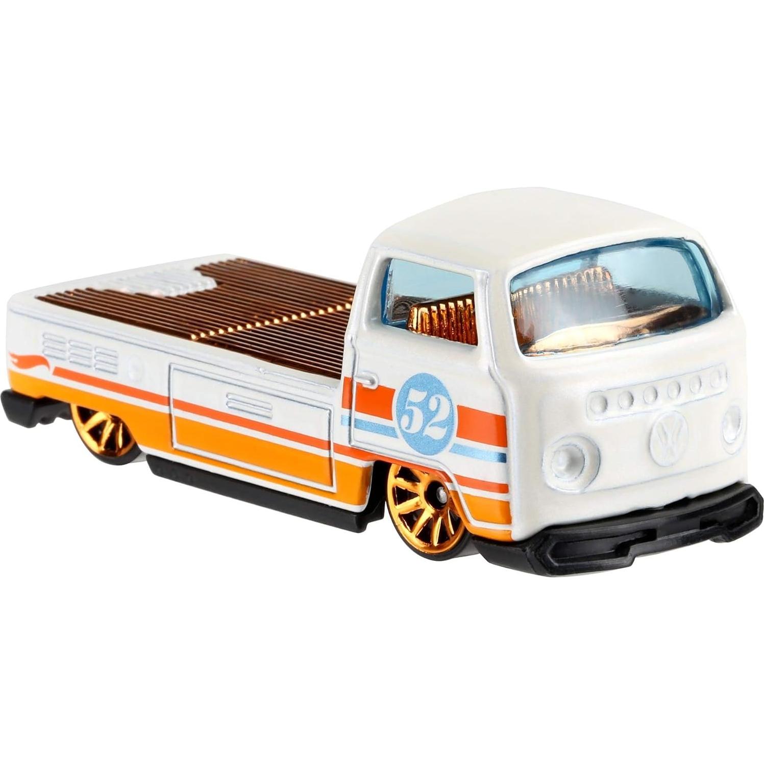 Hot Wheels Volkswagen T2 Pickup Perla y Cromo 2020