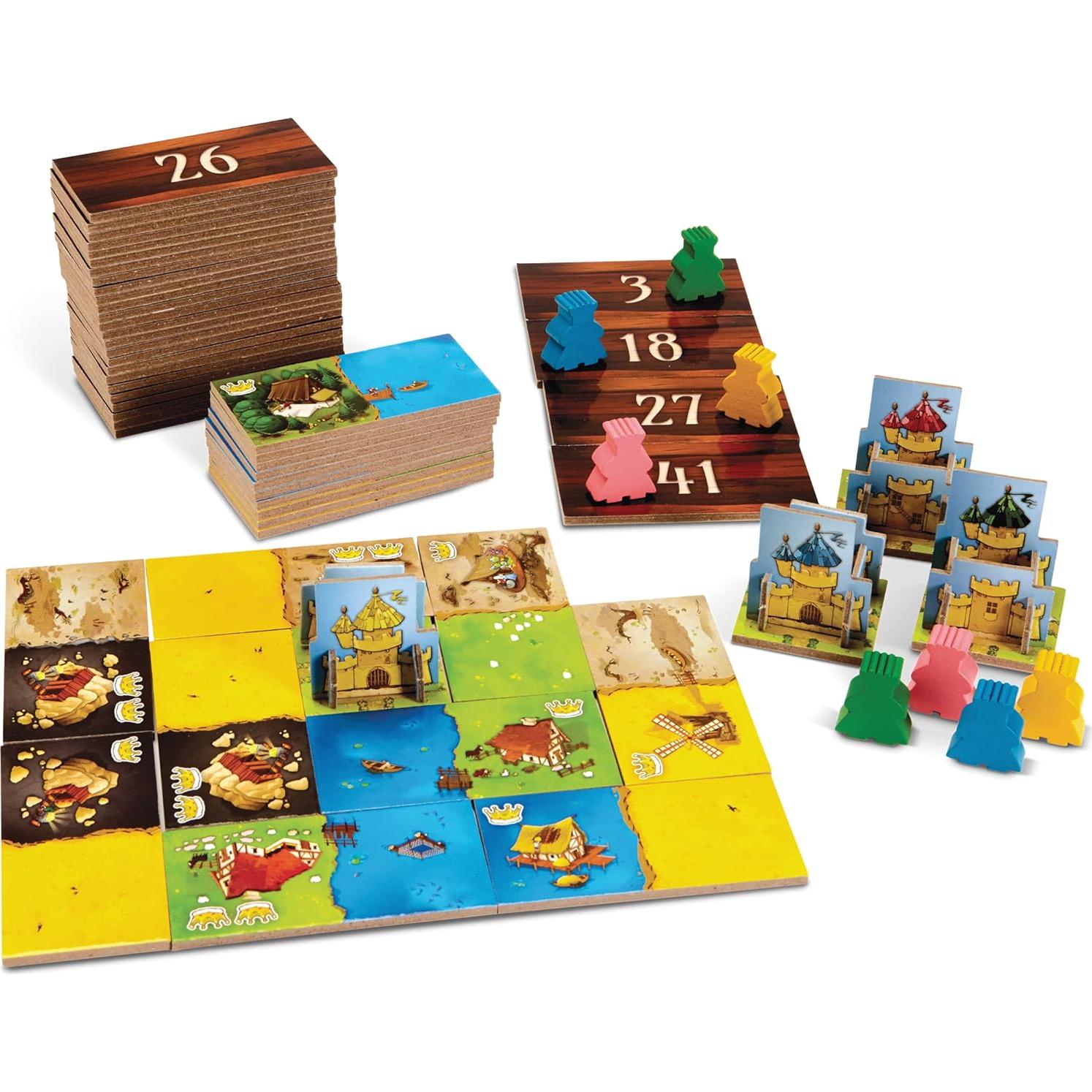 Kingdomino Juego de Mesa Blue Orange 2-4 Jugadores Estrategia