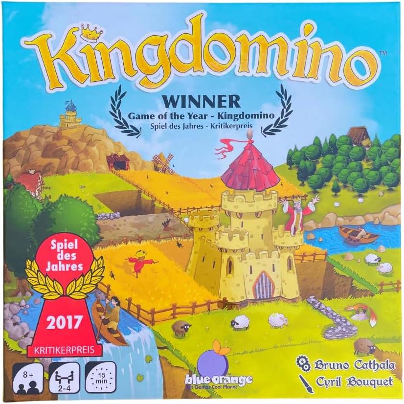 Kingdomino Juego de Mesa Blue Orange 2-4 Jugadores Estrategia