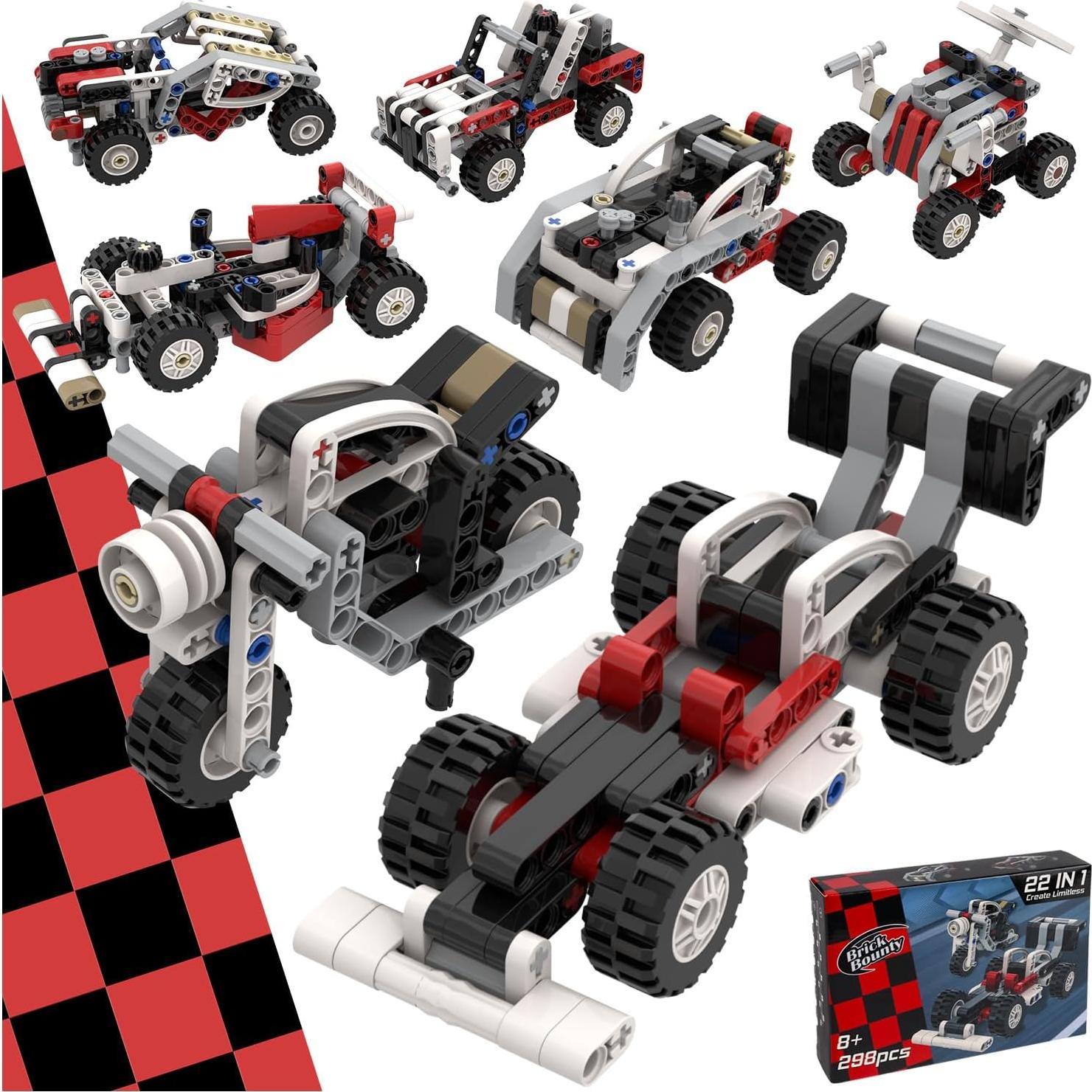 Juego de bloques de construcción BrickBounty 298 piezas