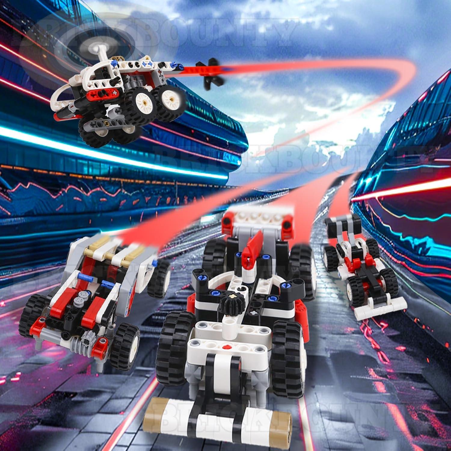 Juego de bloques de construcción BrickBounty 298 piezas