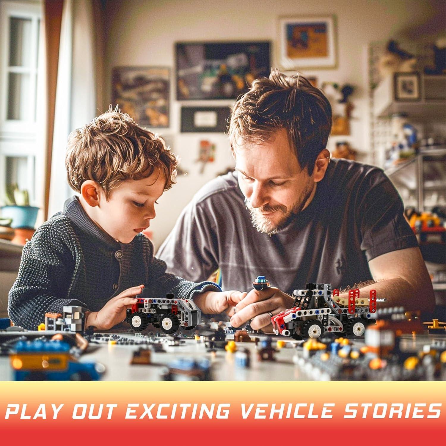 Juego de bloques de construcción BrickBounty 298 piezas