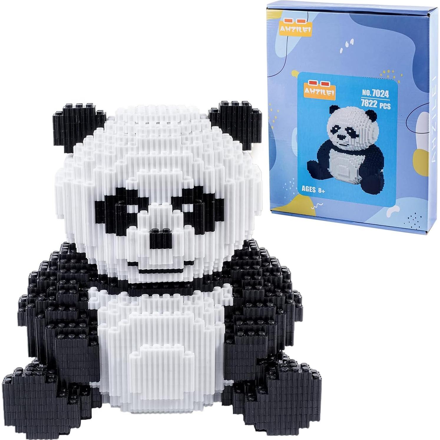 Juego de Bloques de Construcción Panda AHZILEI 4800 Piezas