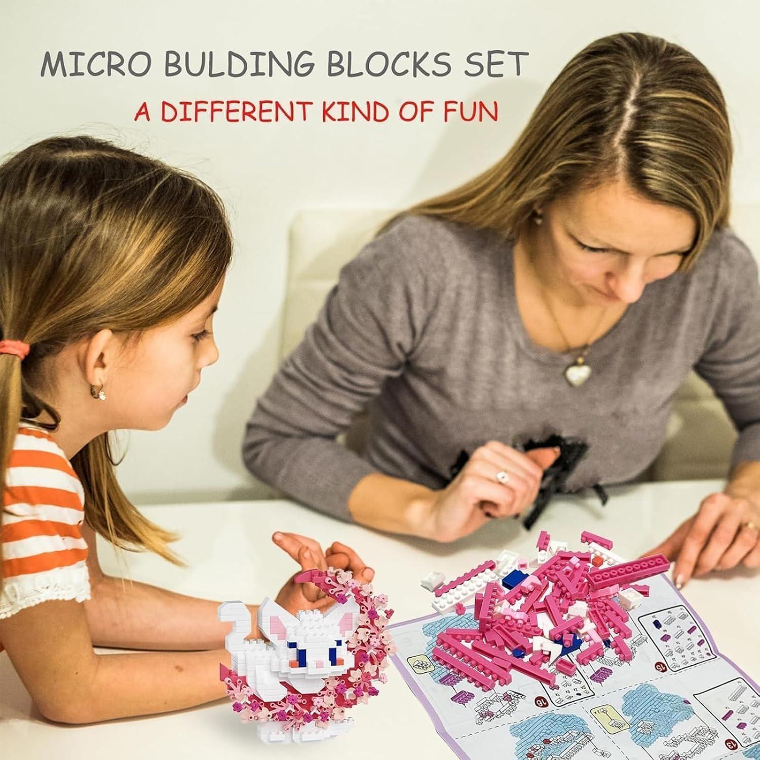 Juego de Bloques de Construcción Gato 4 en 1 TENYEAH 1819 Piezas