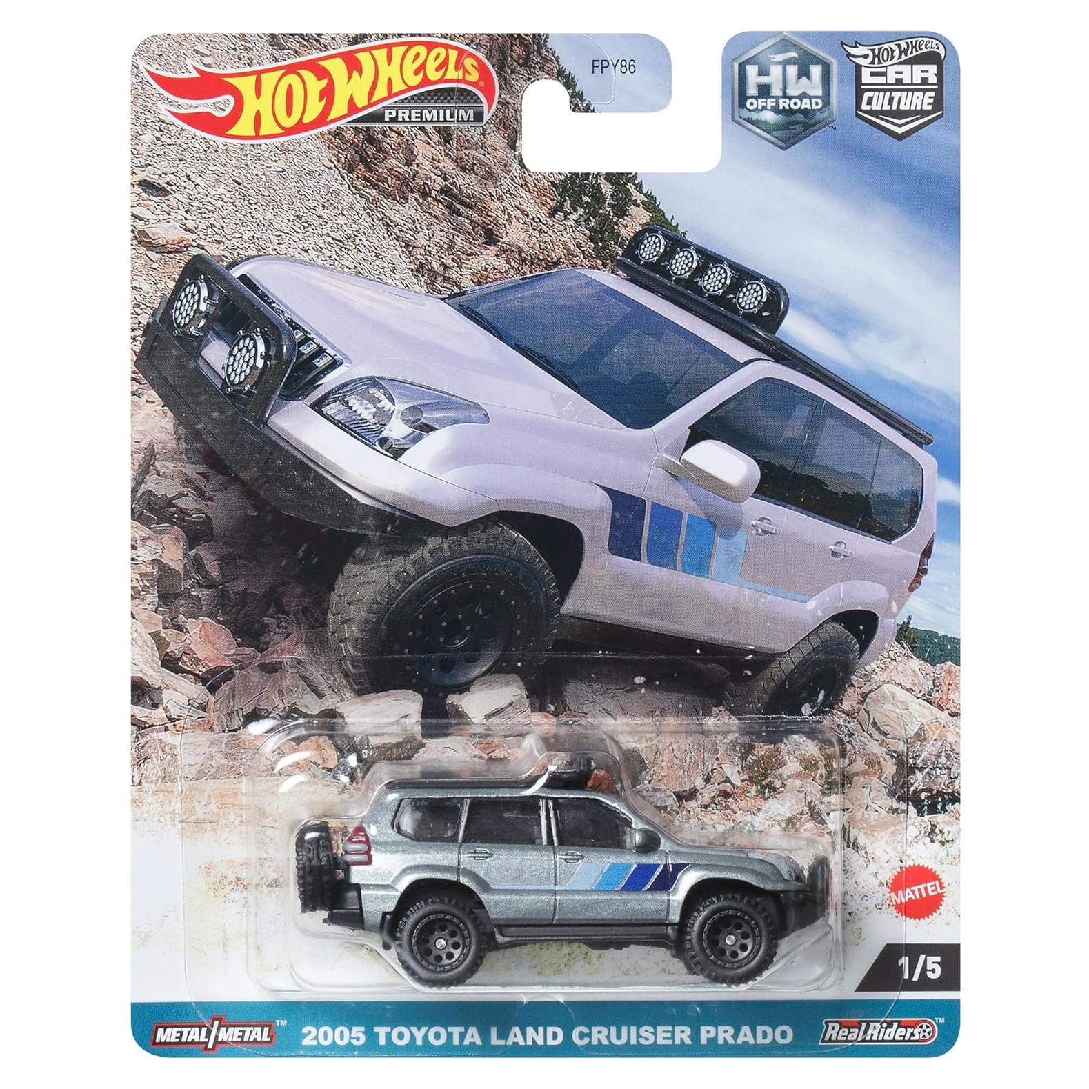 Hot Wheels HKC70 2005 Toyota Land Cruiser Prado 3 años+