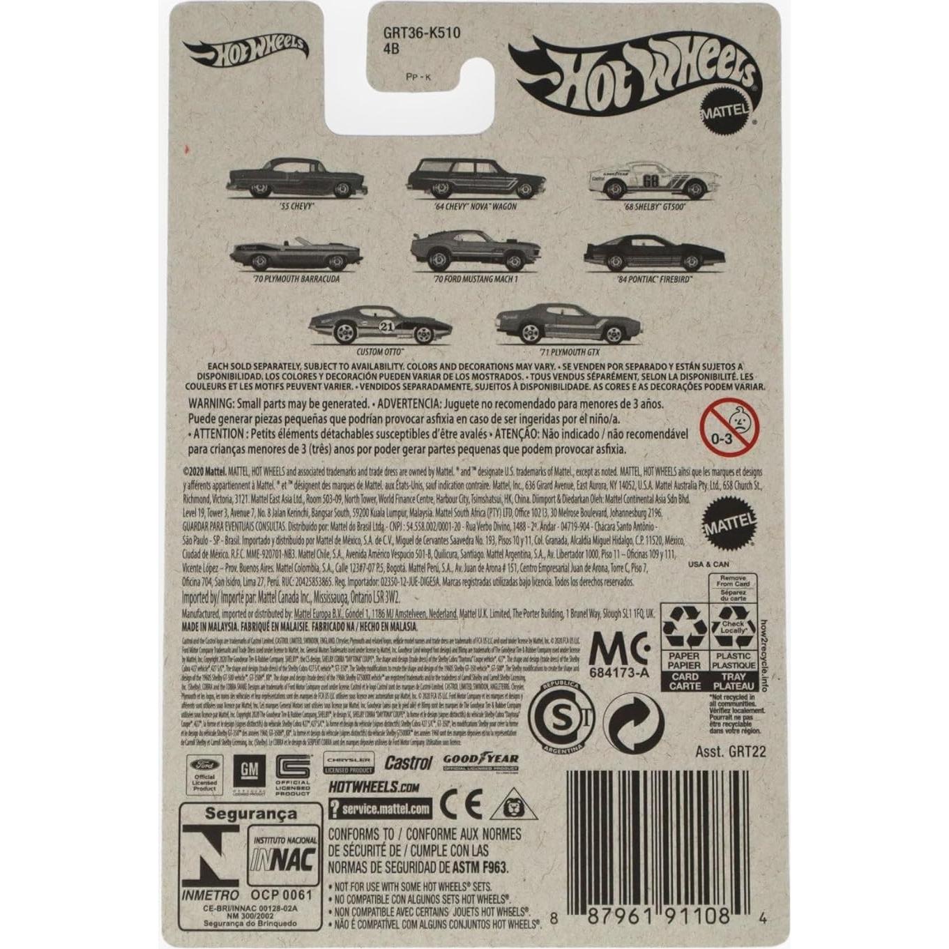 Hot Wheels Pontiac Firebird 1984 Negro Escala 1:64