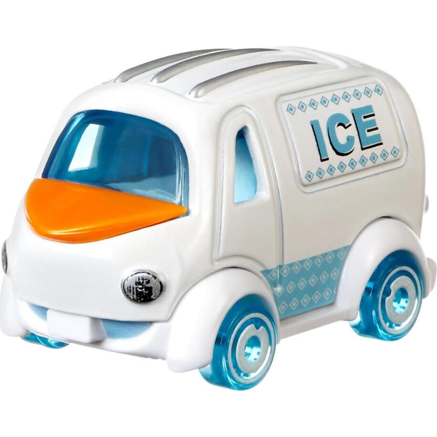 Auto de Metal Fundido Hot Wheels Disney Olaf 2.5x7x3 cm