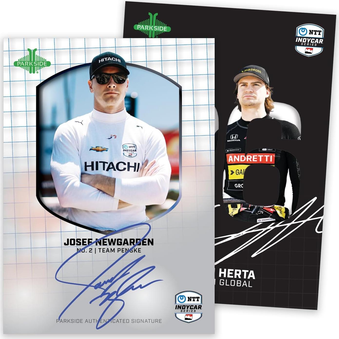 Tarjetas de Comercio INDYCAR 2025 Parkside - 25 Tarjetas