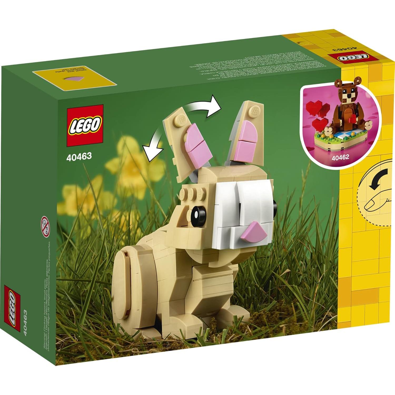 LEGO Conejo de Pascua 40463 - Kit de Construcción 293 Piezas