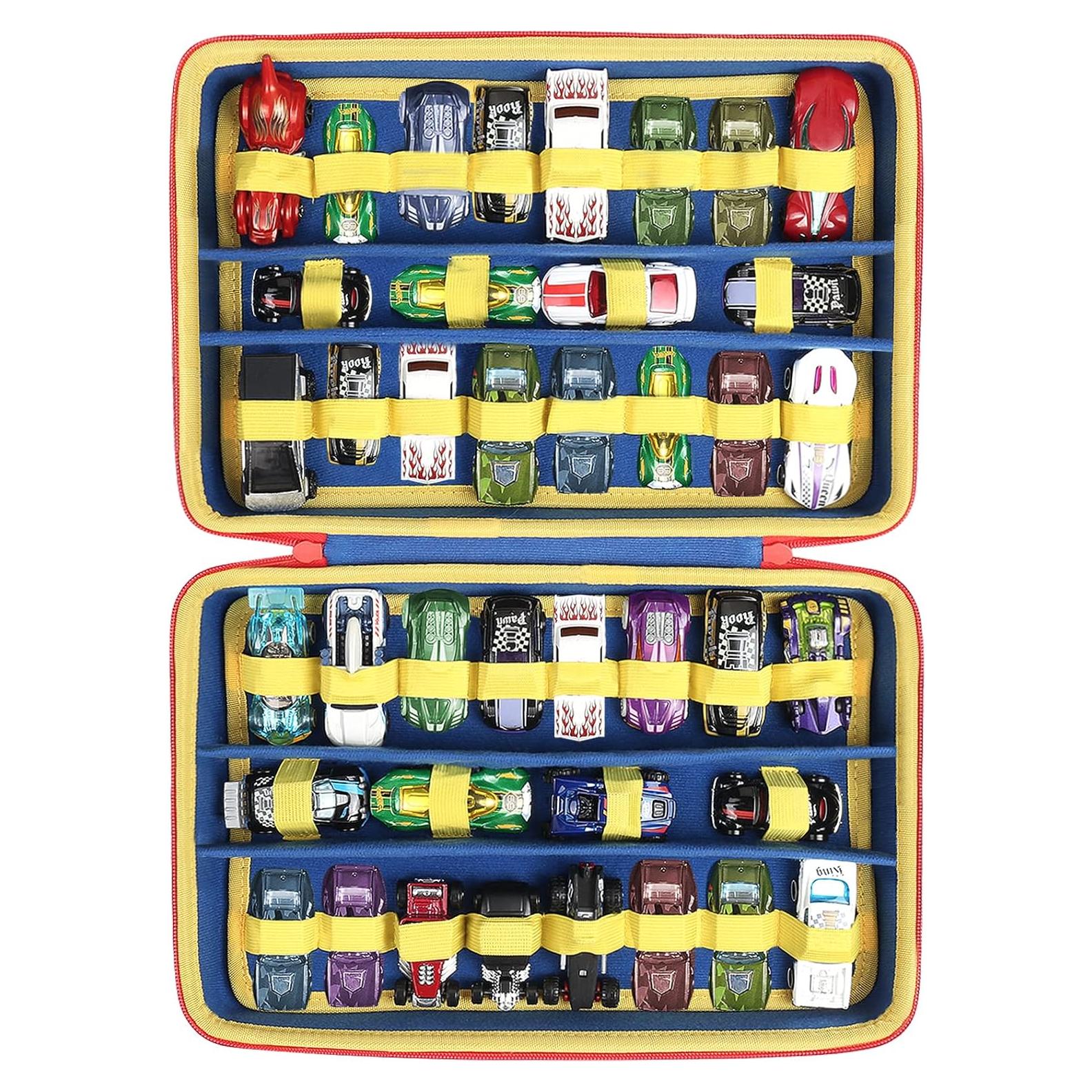 Funda Dura de Almacenamiento co2CREA para 40 Coches Hot Wheels