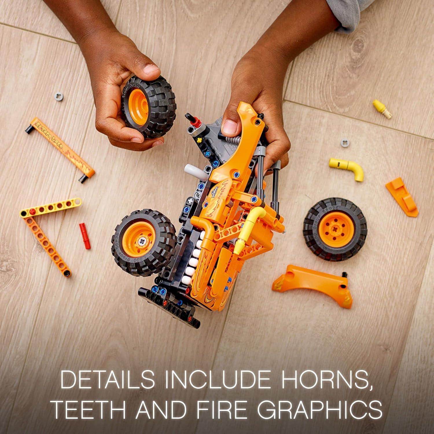 LEGO Technic El Toro Loco 42135 - Camión Monstruo 2 en 1