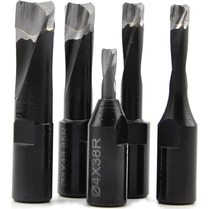 Juego de Cortadores de Carburo Sólido Hopson 5 Piezas 4-10mm